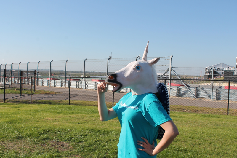 Illustration for article titled Formula 1 Is More Fun In A Horse Mask